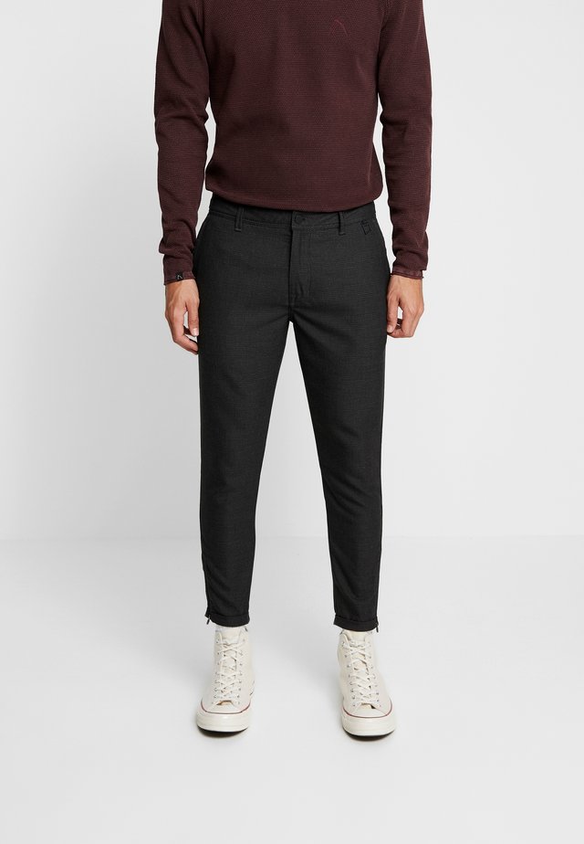TRIGGER.L ACTON - Trousers - dark grey