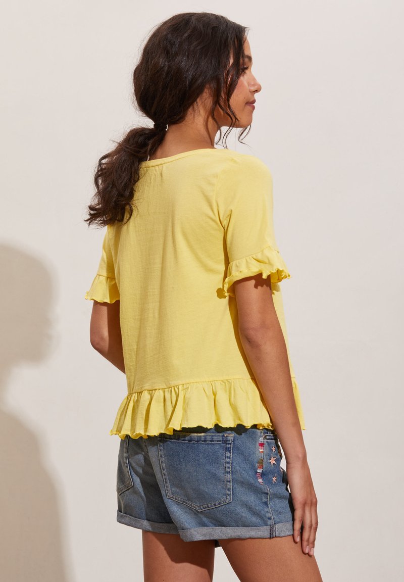 Damen T-Shirts | Odd Molly T-Shirt basic lucky yellow/hellgelb - LW41530 Damen T-Shirts | Odd Molly T-Shirt basic lucky yellow/hellgelb - LW41530