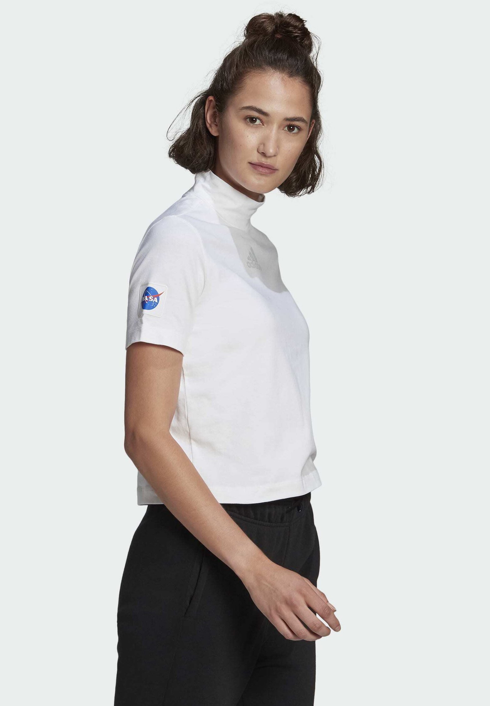 Women SPACE CROPPED - Print T-shirt Women SPACE CROPPED - Print T-shirt