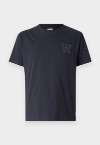ACE CHEST PRINT UNISEX - Trükipildiga T-särk - dark navy