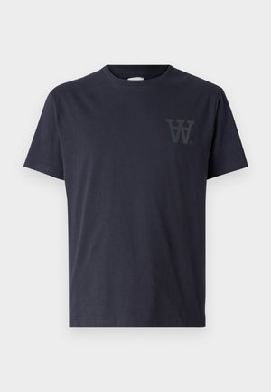 ACE CHEST PRINT UNISEX - Print T-shirt - dark navy