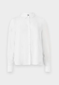 VMBUMPY BASIC SHIRT - Skjortebluse - snow white