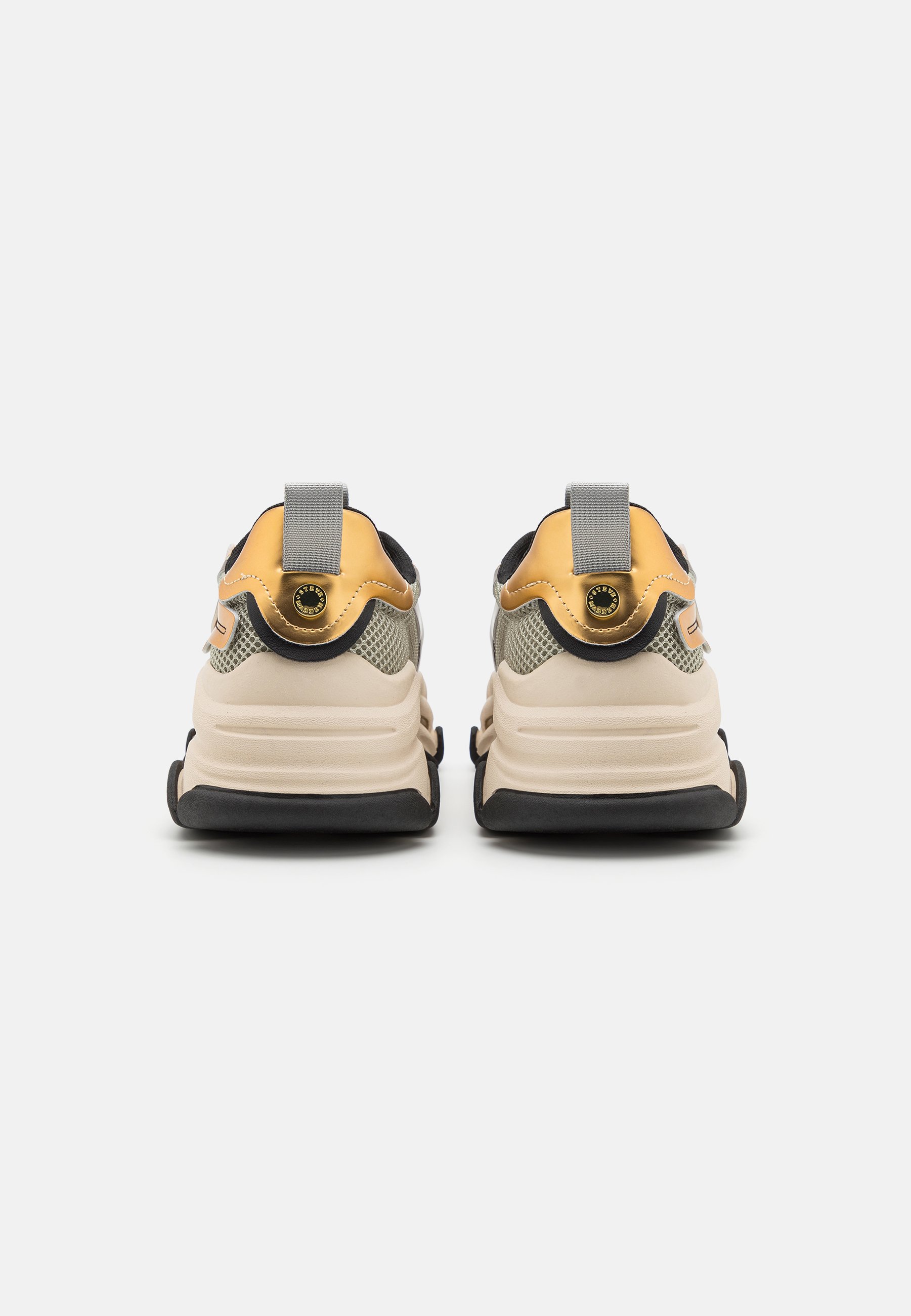 Steve Madden POSSESSION - Trainers - ice pewter/gold/beige