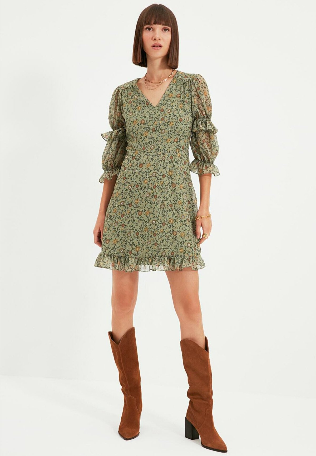 Trendyol PARENT - Vestito estivo - green/verde - Zalando.it