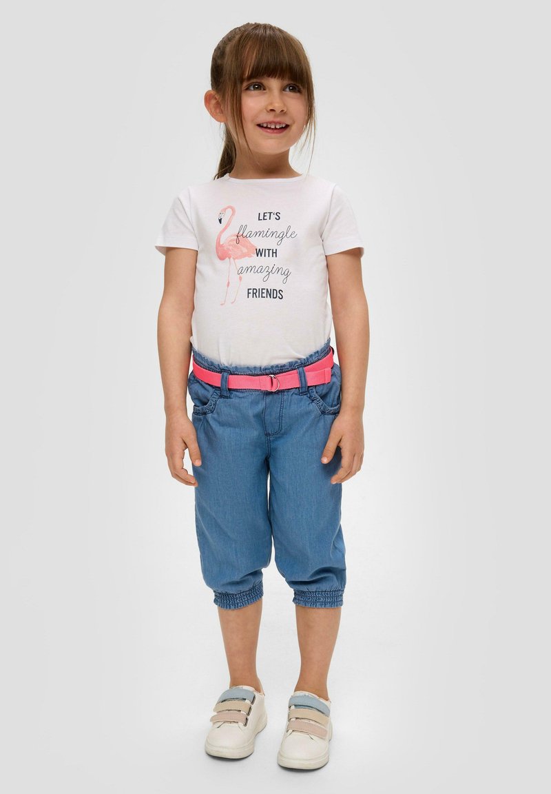 s.Oliver Short en jean - blau