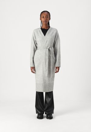 VMMAGALENE LONG CARDIGAN - Kardigan - light grey