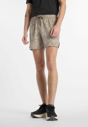 RC PRINTED  - Sports shorts - beige