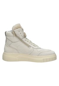 Red-Rag HOOG - Enkellaarsjes met plateauzool - beige