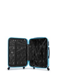 WITTCHEN MEDIUM SUITCASE WITH LUGGAGE TAG FROM ABS - Trolley - blue
