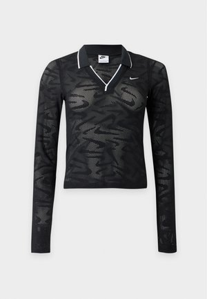 Nike Sportswear, Μπλούζα με μακριά μανίκια - black/white