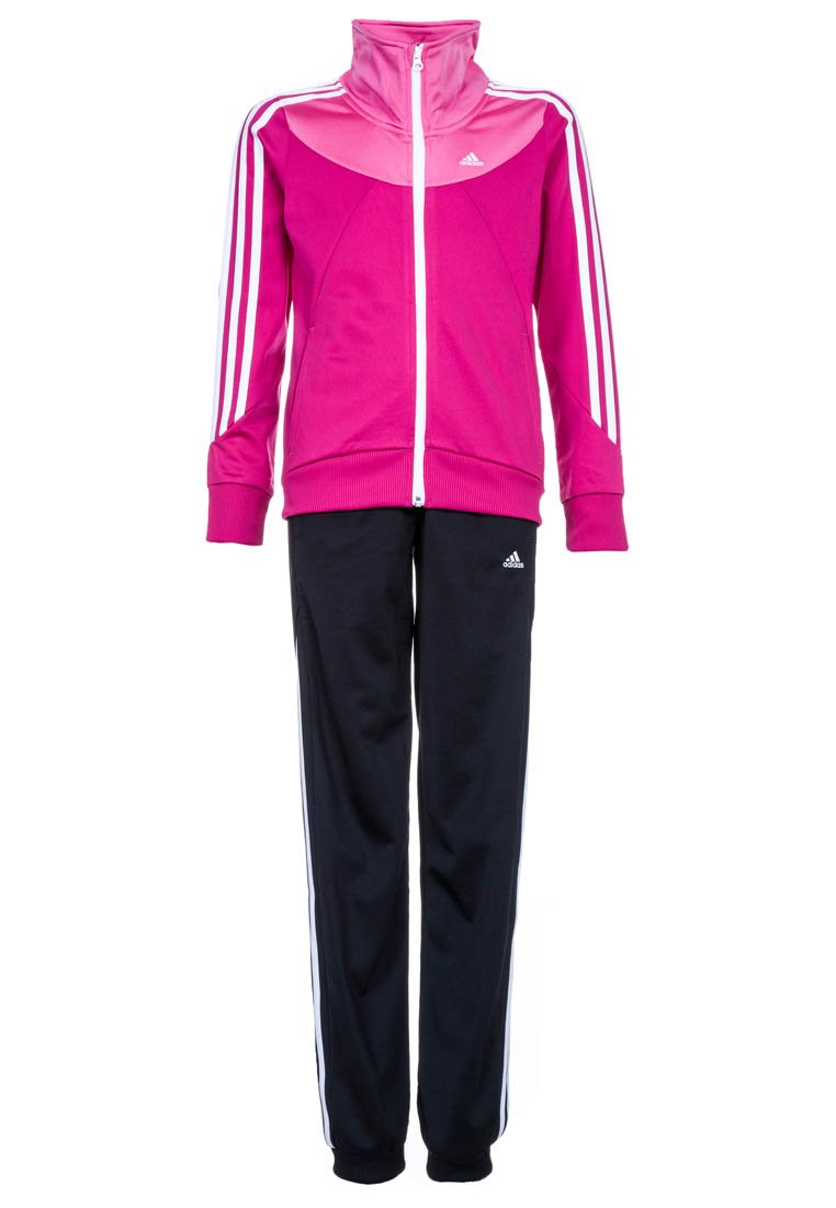 adidas Performance Tracksuit blast pink/black/pink Zalando.co.uk