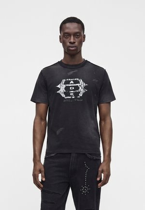 Atelier de roupa, RELAPSE UNISEX - Μπλουζάκι με στάμπα - black