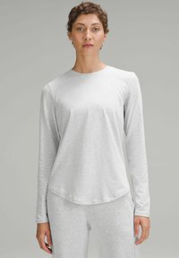 LOVE - Langarmshirt - heathered core ultra light grey