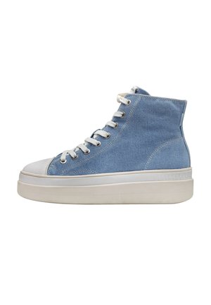 High-top trainers - denim