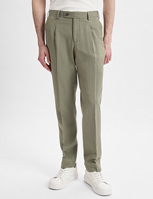 Stoffhose - grau