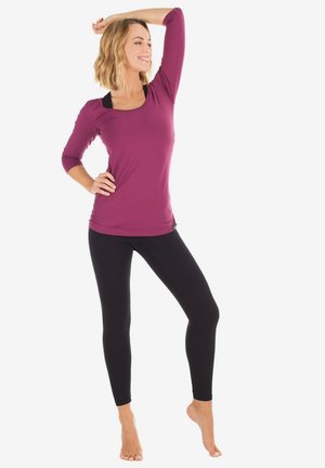 T-Shirt Manches Longues Femme Winshape WS2 - 90% Coton 10% Élasthanne | Sport, Loisirs, Danse - Turquoise