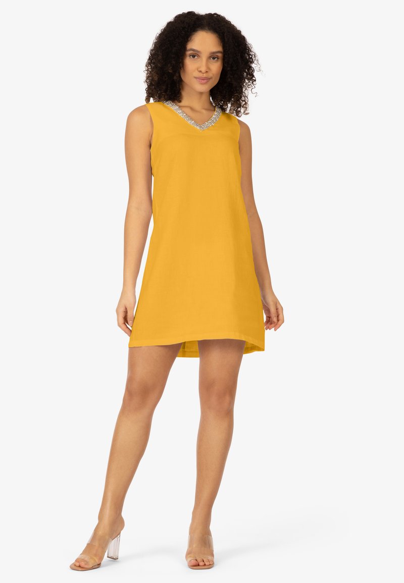 mint&mia Cocktail dress / Party dress gold/goldcoloured Zalando.de