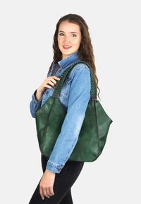 Harpa XL SCHULTER - Handtas - forest green