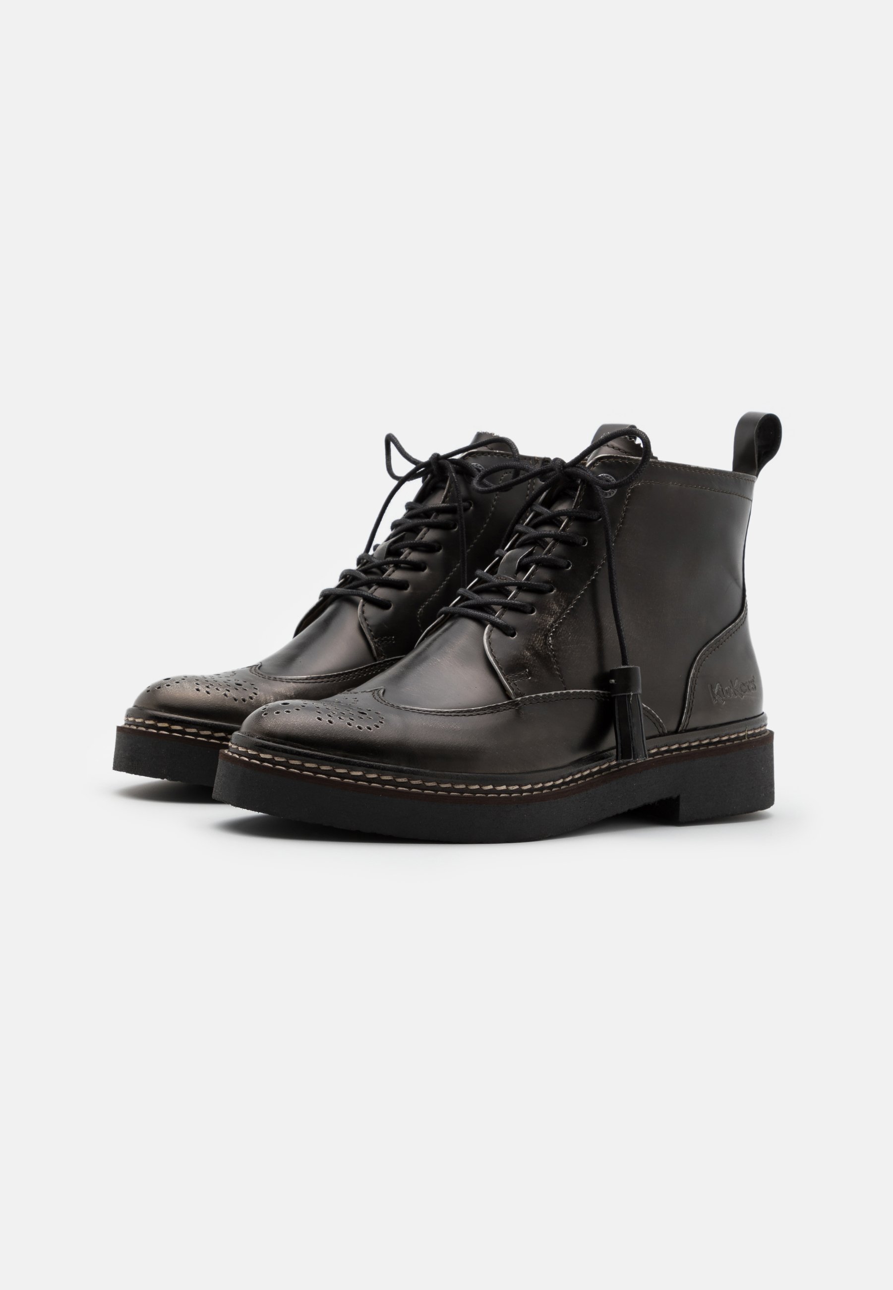 kickers deckboot noir