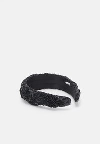 Becksöndergaard FLORIAN WIDE BEADED HAIRBRACE - Accessori capelli - black