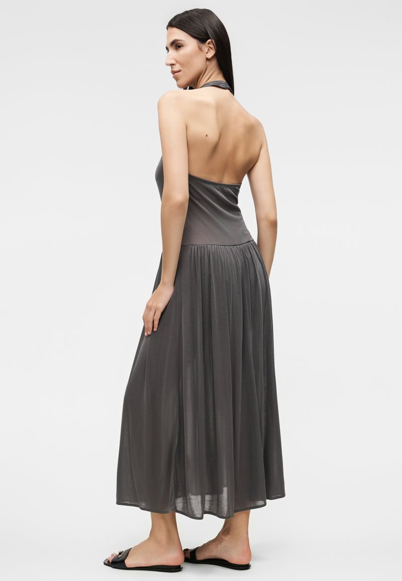st agni pleated halter dress ST. FLUID - Jersey dress amelia couture 381