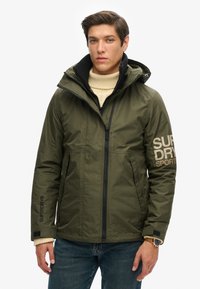 Superdry & Co HOODED YACHTER - Outdoorjakke - army khaki