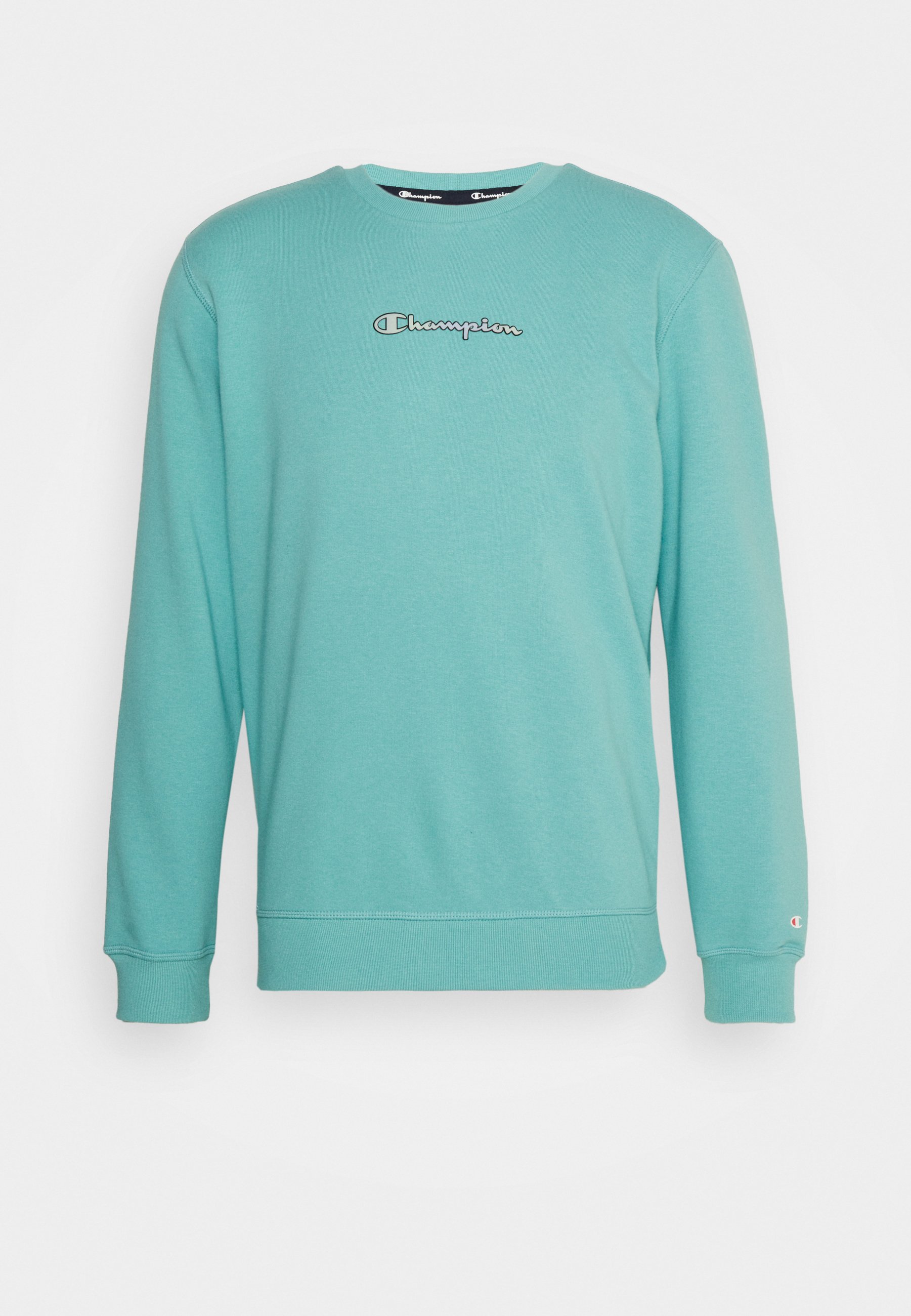 Champion Turquoise Translucent Script Logo Sweatshirt