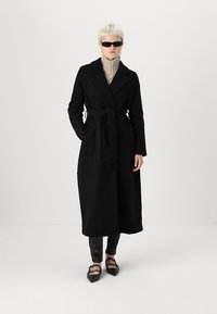 Vero Moda VMFORTUNEAYA LONG - Cappotto classico - black