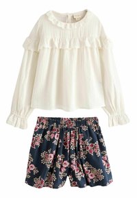 Laura Ashley SET   - Šorti - cream navy