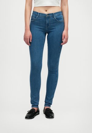 ONLRAY BOX SKINNY - Jeans Skinny Fit - medium blue denim