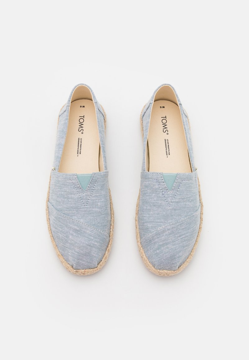 Damen Halbschuhe | TOMS ALPARGATA ROPE Slipper blue/blau - AQ51077 Damen Halbschuhe | TOMS ALPARGATA ROPE Slipper blue/blau - AQ51077