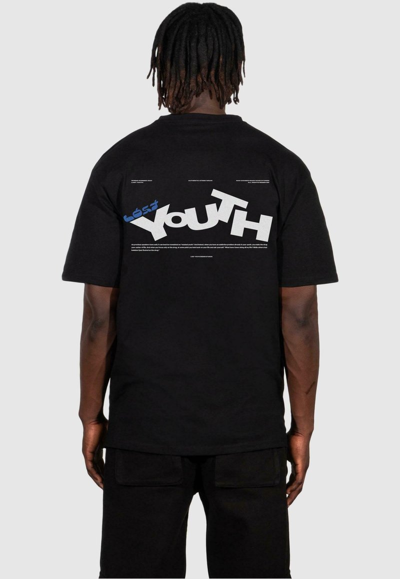 Lost Youth LY - Marškinėliai su spaudiniu - black