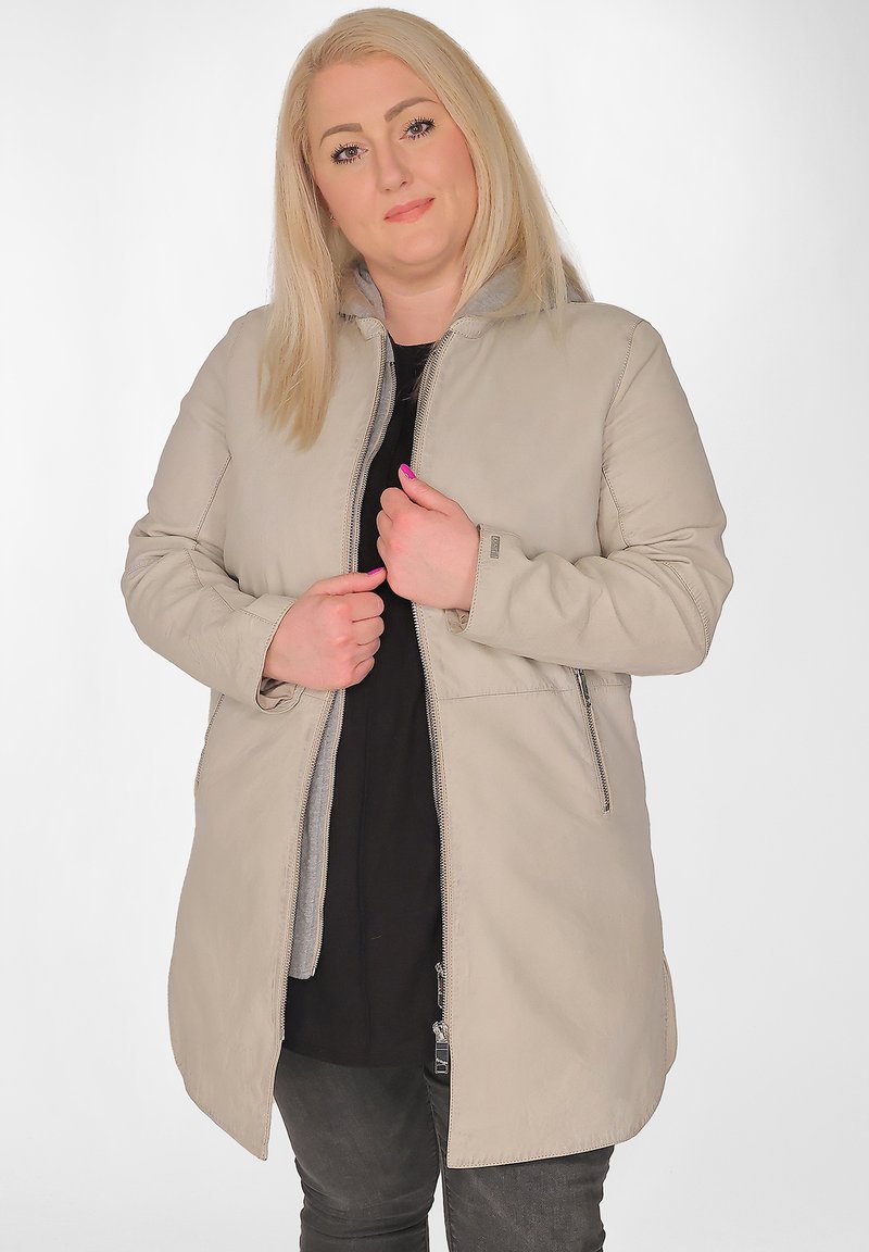 Maze Manteau court - greige