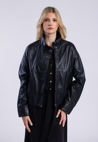 Freaky Nation BESSI - Leren jas - black