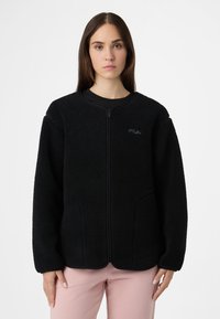 Fila CASSIANO RELAXED TEDDY - Forro polar - black