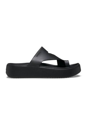 GETAWAY PLATFORM TOE LOOP - Sandals - black