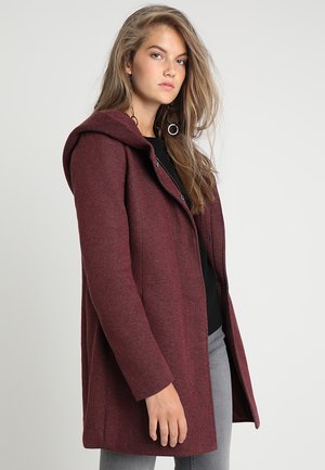 ONLY ONLSEDONA OTW - Short coat - chocolate truffle/melange