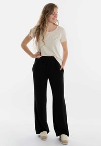 Knit Factory FERN - Broek - black