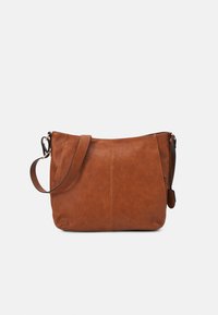 Cross body bag - cognac