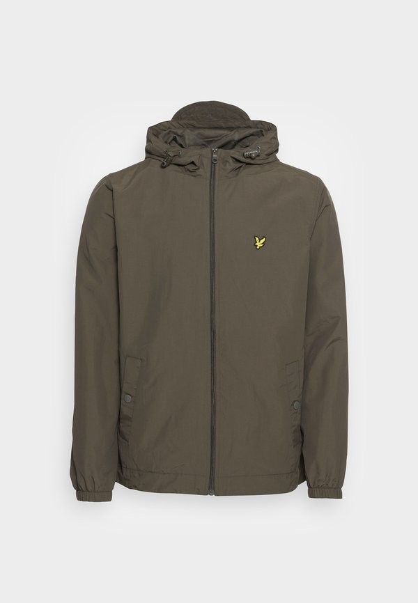 ZIP THROUGH HOODED - Light jacket - olive3