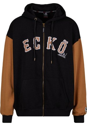 ecko unltd. Sudadera con cremallera - black