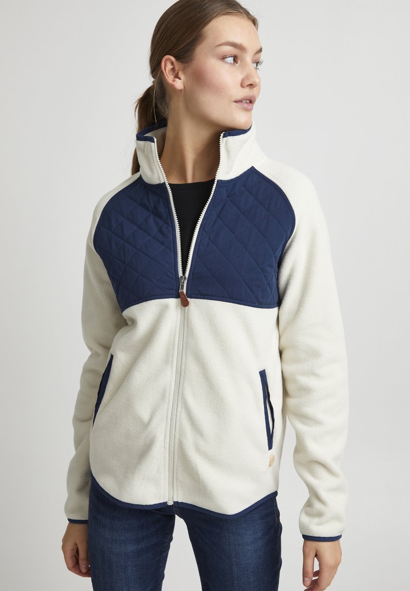 Oxmo - OXMALIN - SWEATJACKE - Forro polar - oatmeal, Ampliar