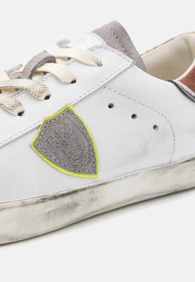 Philippe Model UNISEX - Sneakers laag - white/grey/yellow/red