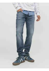 Jack & Jones - GLENN WARD  - Straight leg jeans - blue denim Miniatuurafbeelding 1