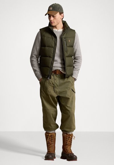 Polo Ralph Lauren THE GORHAM DOWN GILET - Veste - company olive