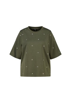 MS Mode, MS MODE T-SHIRT NOT TRANSLATED - T-shirt print - khaki