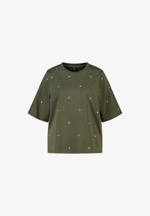 MS Mode, MS MODE T-SHIRT NOT TRANSLATED - T-shirt imprimé - khaki