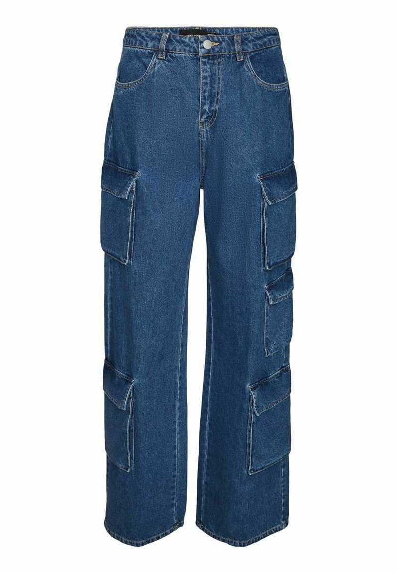 Vero Moda Straight leg jeans blauw denim/bluedenim