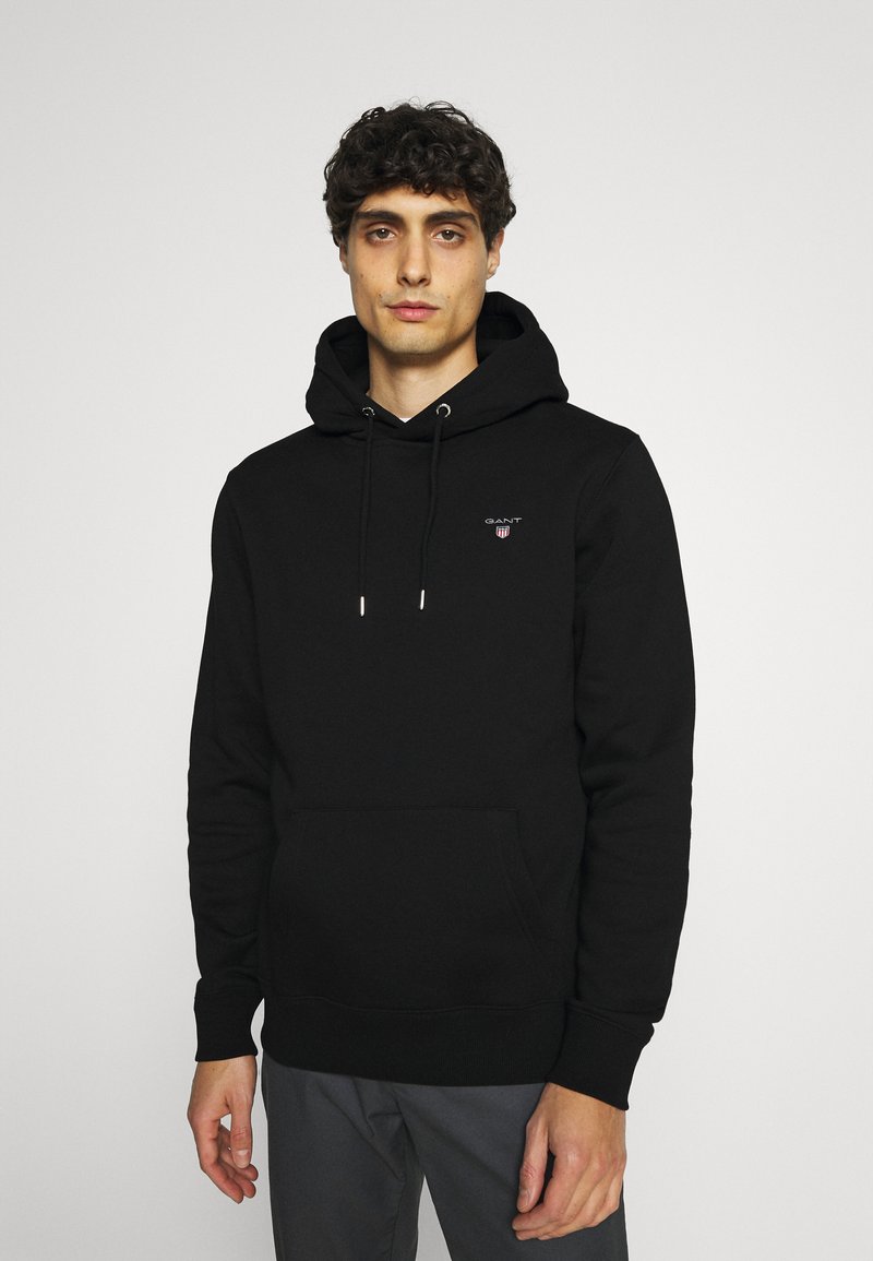 GANT ORIGINAL - Hoodie - black/zwart - Zalando.nl