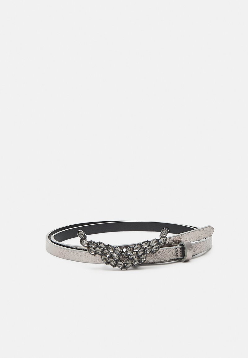 Zadig & Voltaire ROCK BELT STRASS VINTAGE Belt gun/silvercoloured